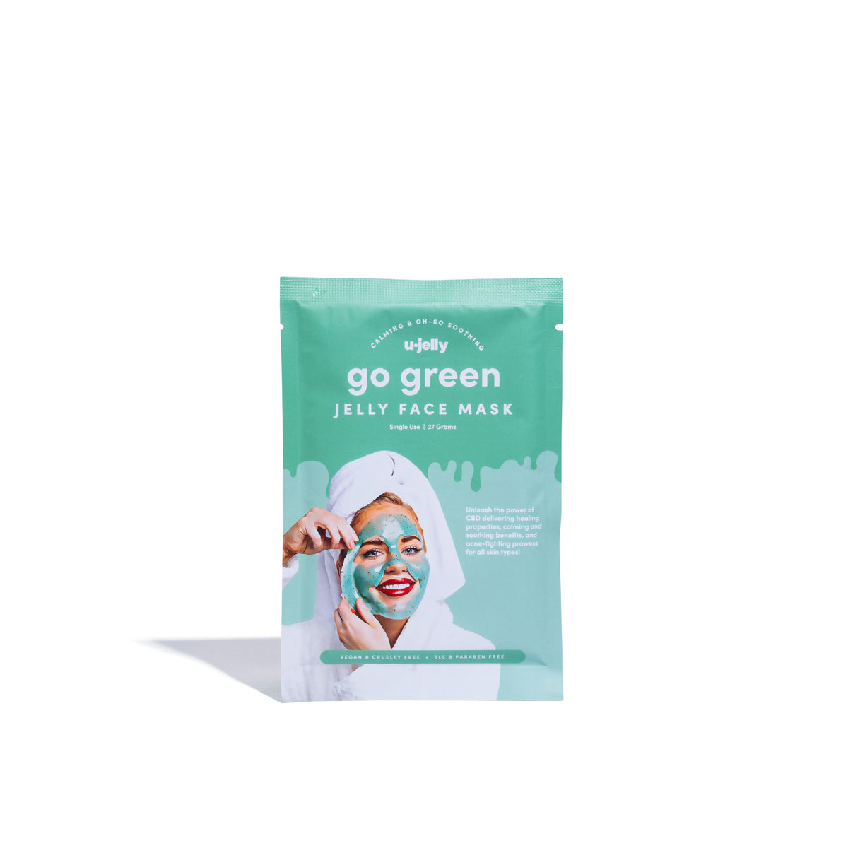 Go Green Jelly Face Mask (Single Serve Sachet)