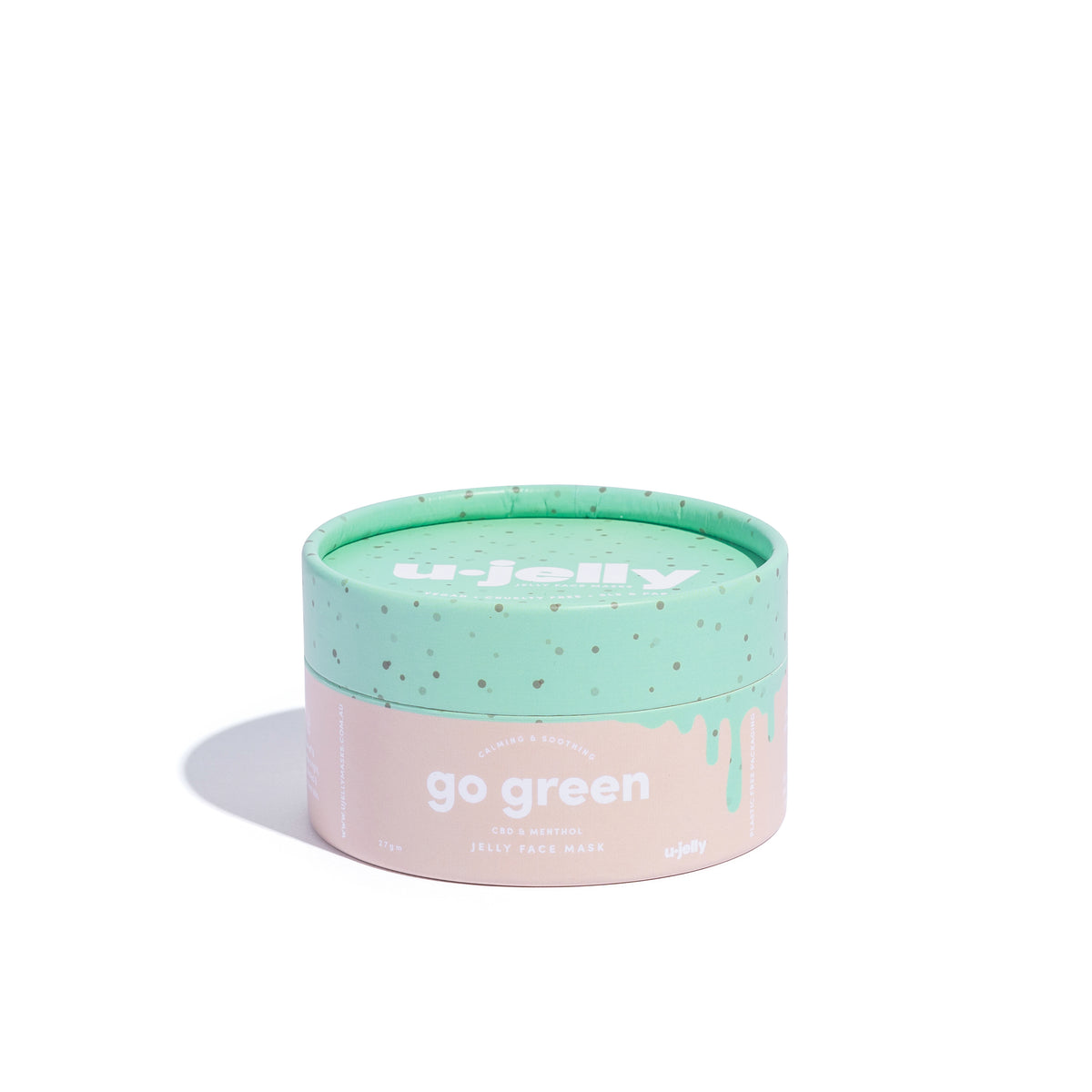 Go green jelly face masks